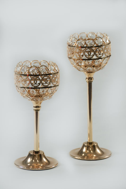 Crystal Candle Holder
