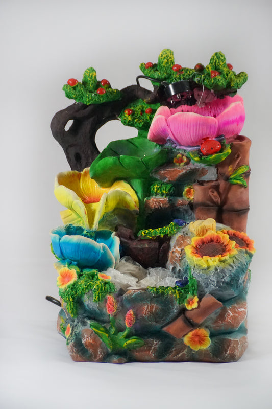 Flower Water Fountain